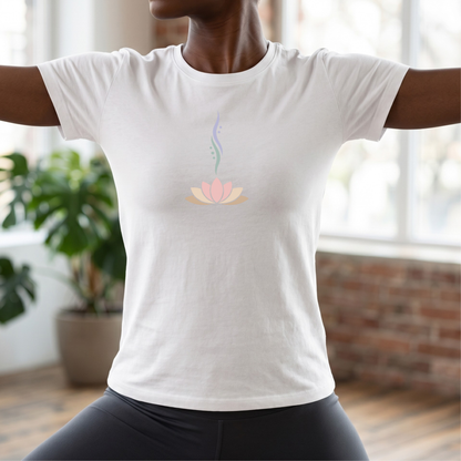 Soft Energy Lotus Flower T-Shirt