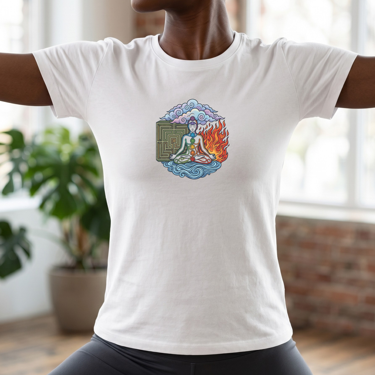 Four Element Chakras T-Shirt