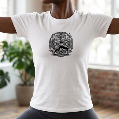Shattered Mandala Warrior T-Shirt