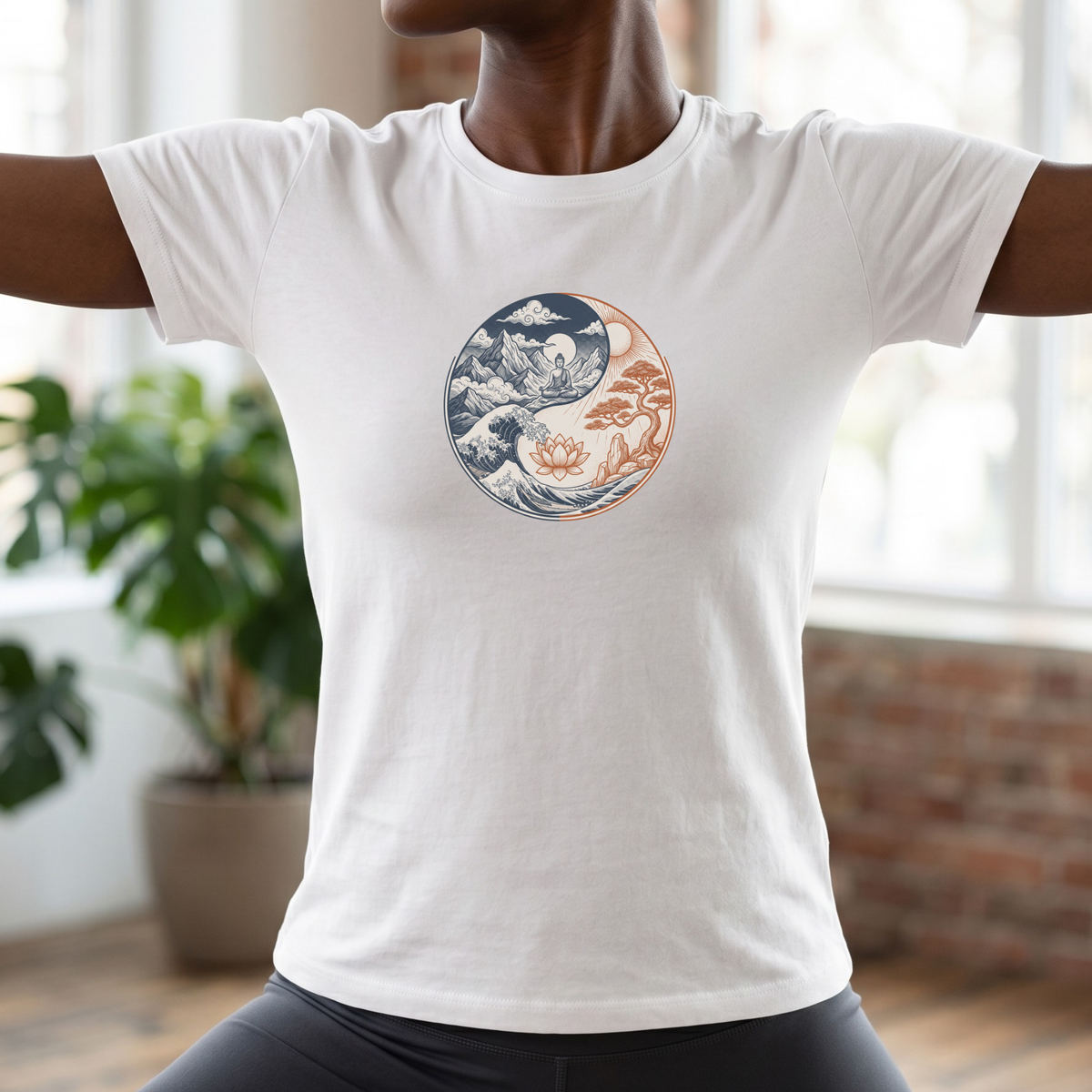 Enlightenment Nature Yin Yang T-Shirt
