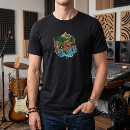 Melting Nature Boombox T-Shirt