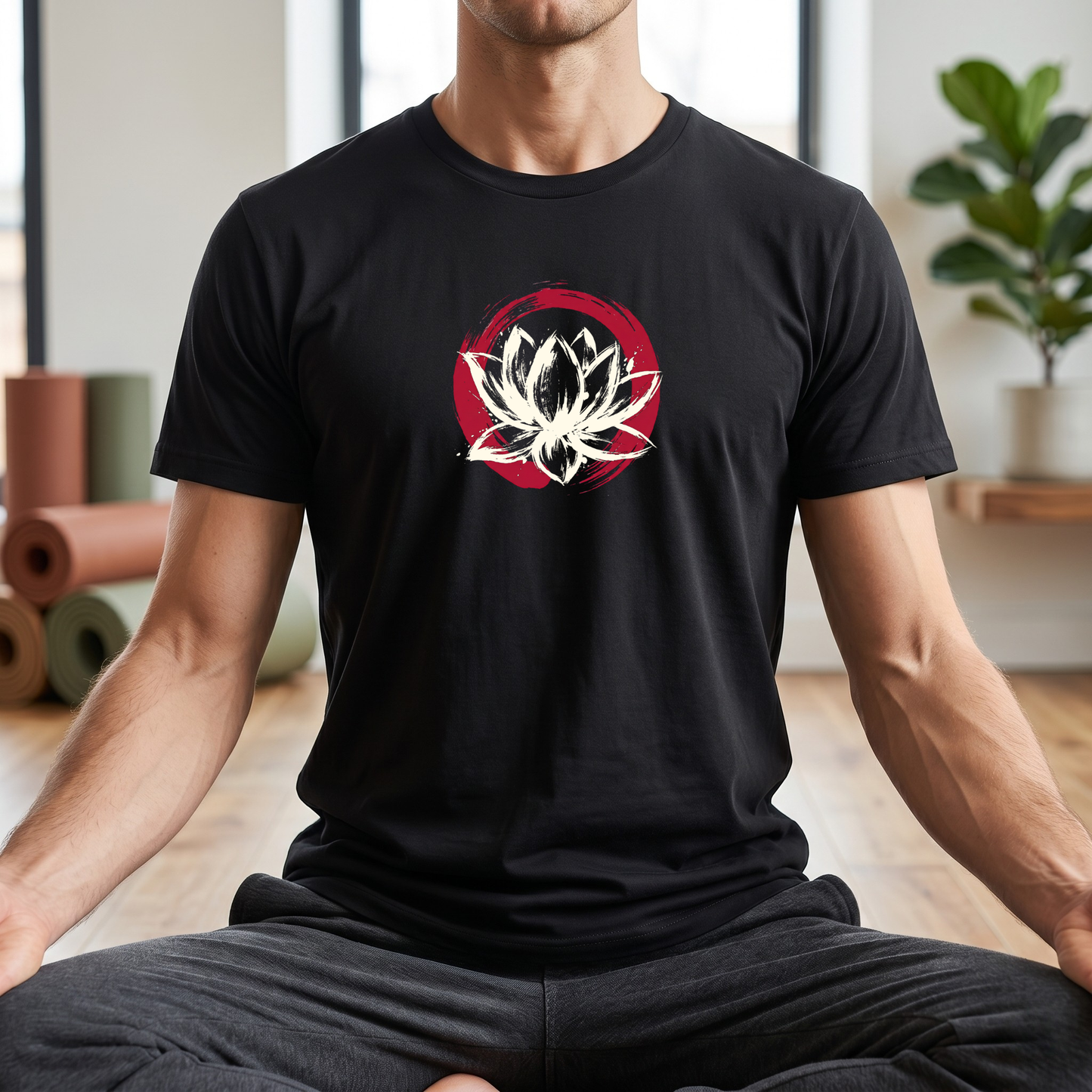 Paint Lotus Flower T-Shirt