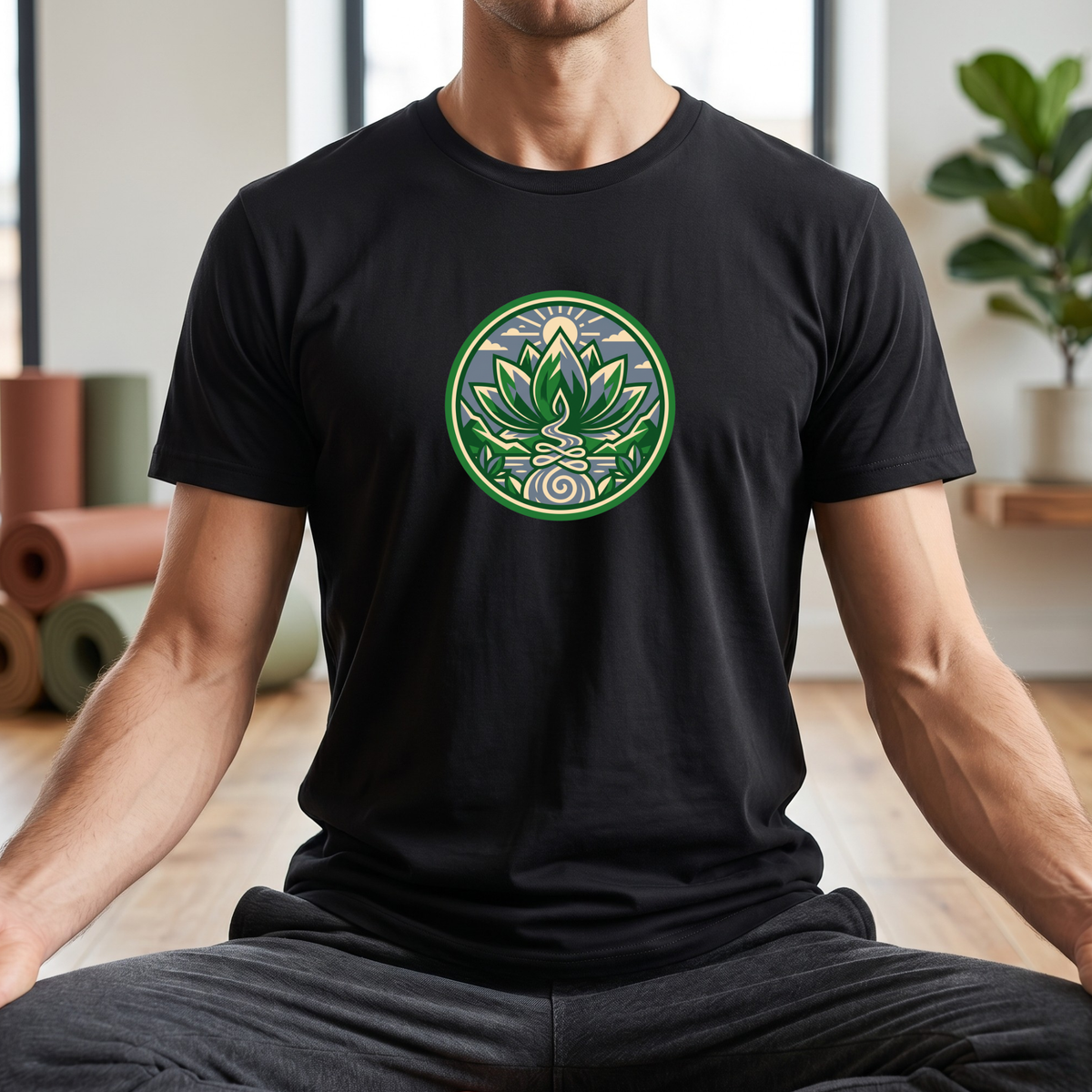 Mountain Lotus Nature T-Shirt