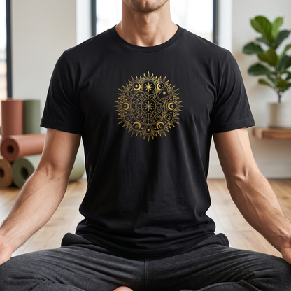 Signs Yoga Pose Mandala T-Shirt