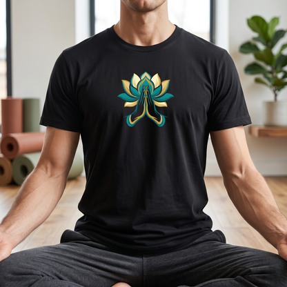 Lotus Flower and Hands T-Shirt