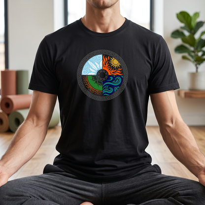 Four Elements Mandala T-Shirt