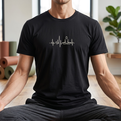Heartbeat Lotus Pose T-Shirt