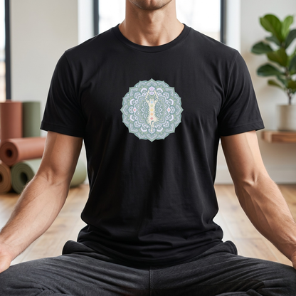 Chakra Cat Mandala T-Shirt