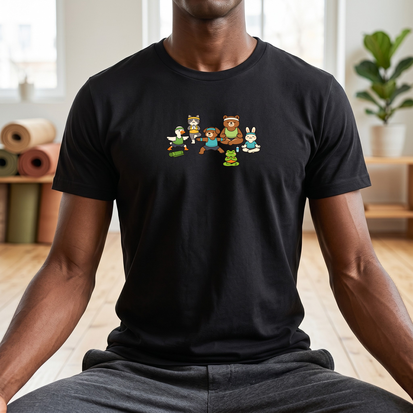 Yoga Animal Group T-Shirt