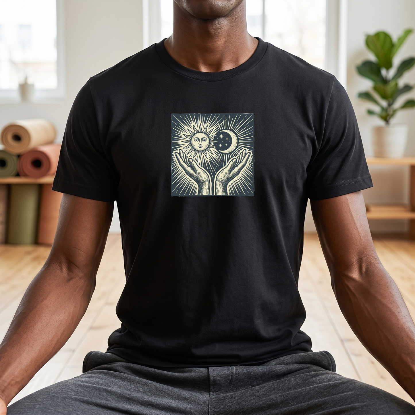 Sun & Moon Hands T-Shirt