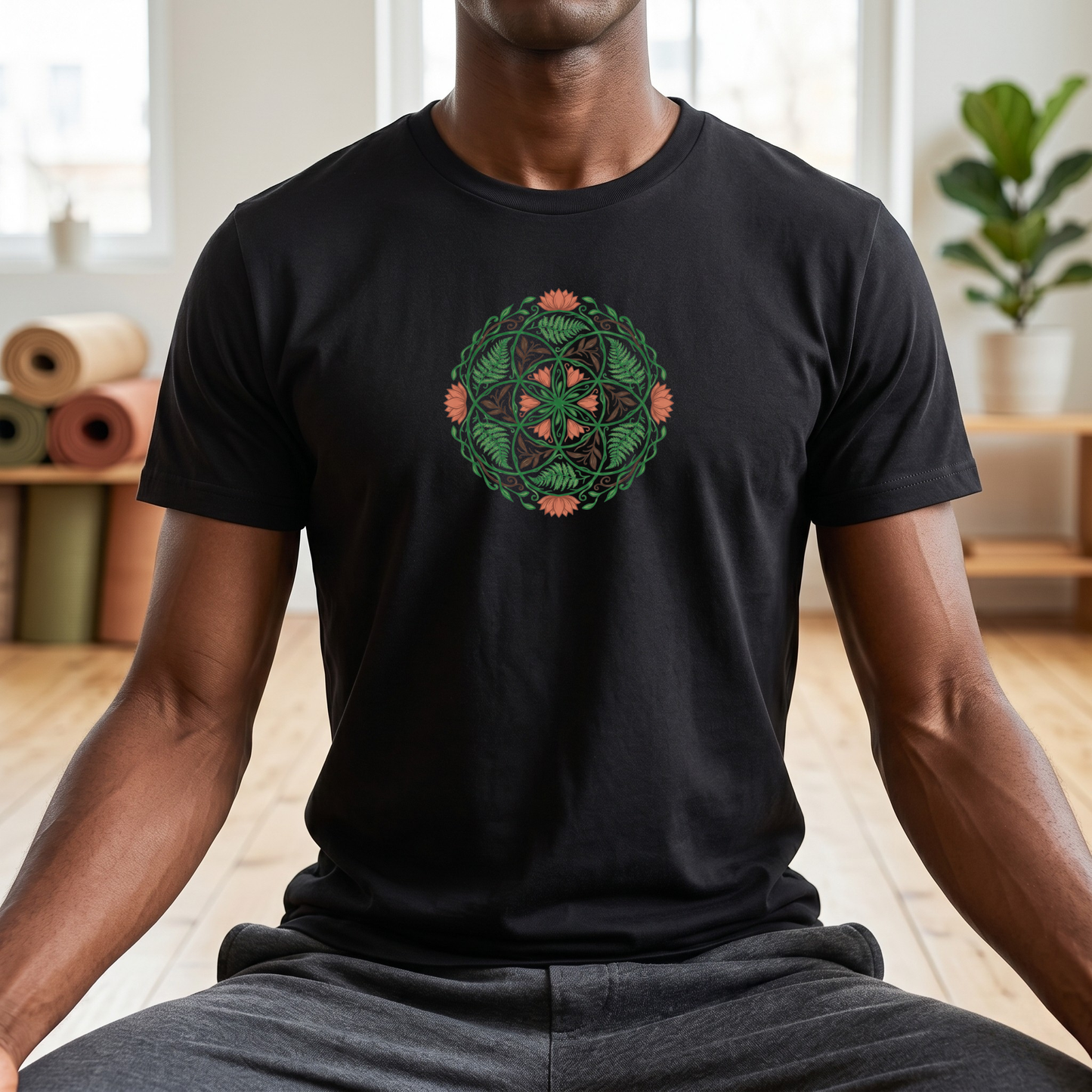 Floral Mandala T-Shirt