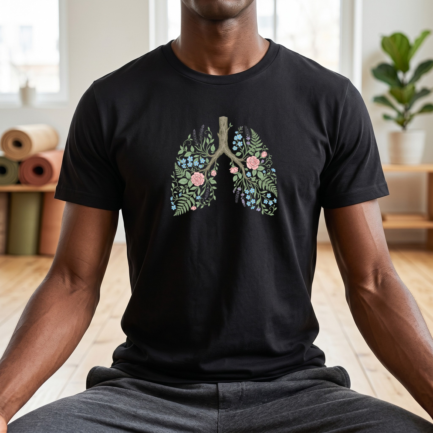 Floral Lungs T-Shirt
