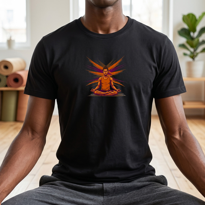 Brushstroke Zen Meditation T-Shirt