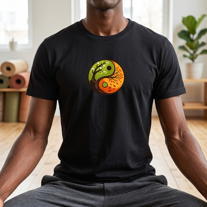 Season Trees Yin Yang T-Shirt