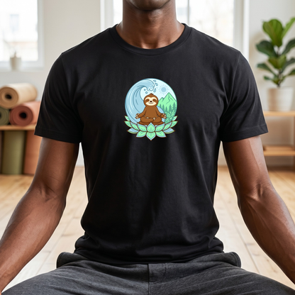 Zen Sloth Yin Yang T-Shirt