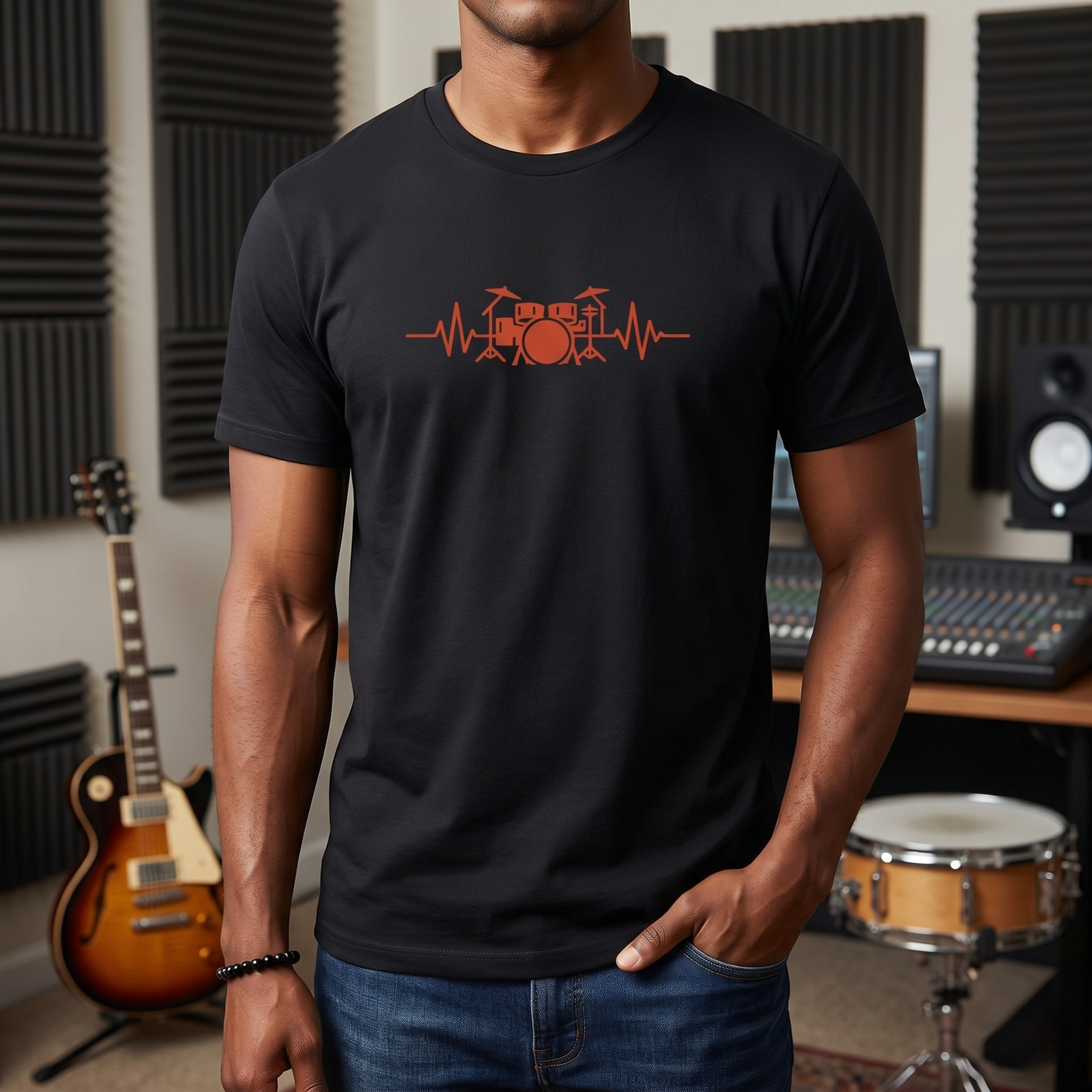 Heartbeat Drums T-Shirt