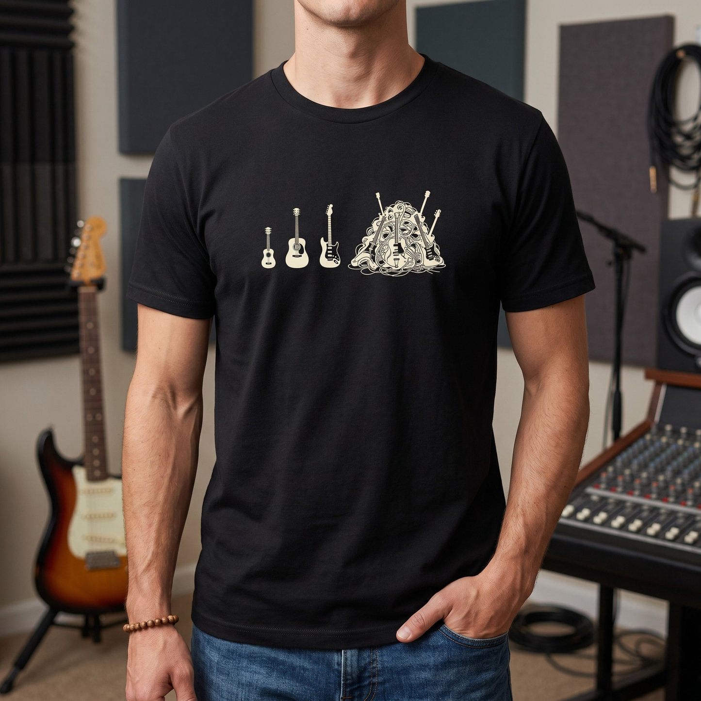 Guitarist Evolution T-Shirt