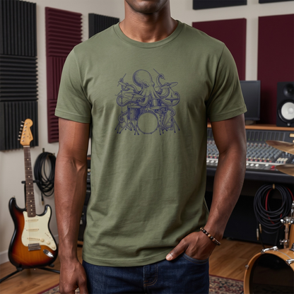 Drums Octopus T-Shirt