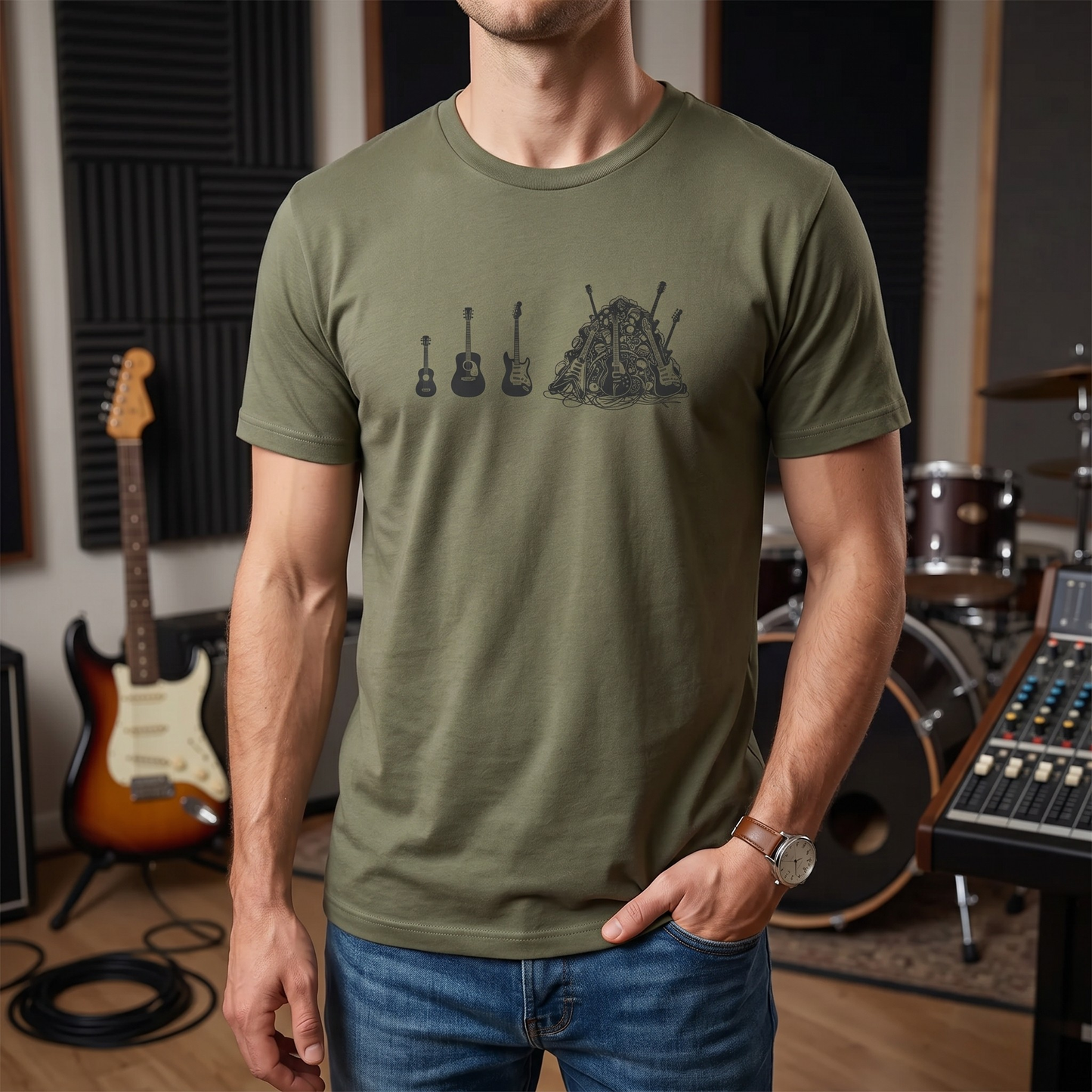 Guitarist Evolution T-Shirt
