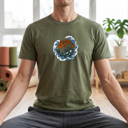 Sea Koi Yin Yang T-Shirt