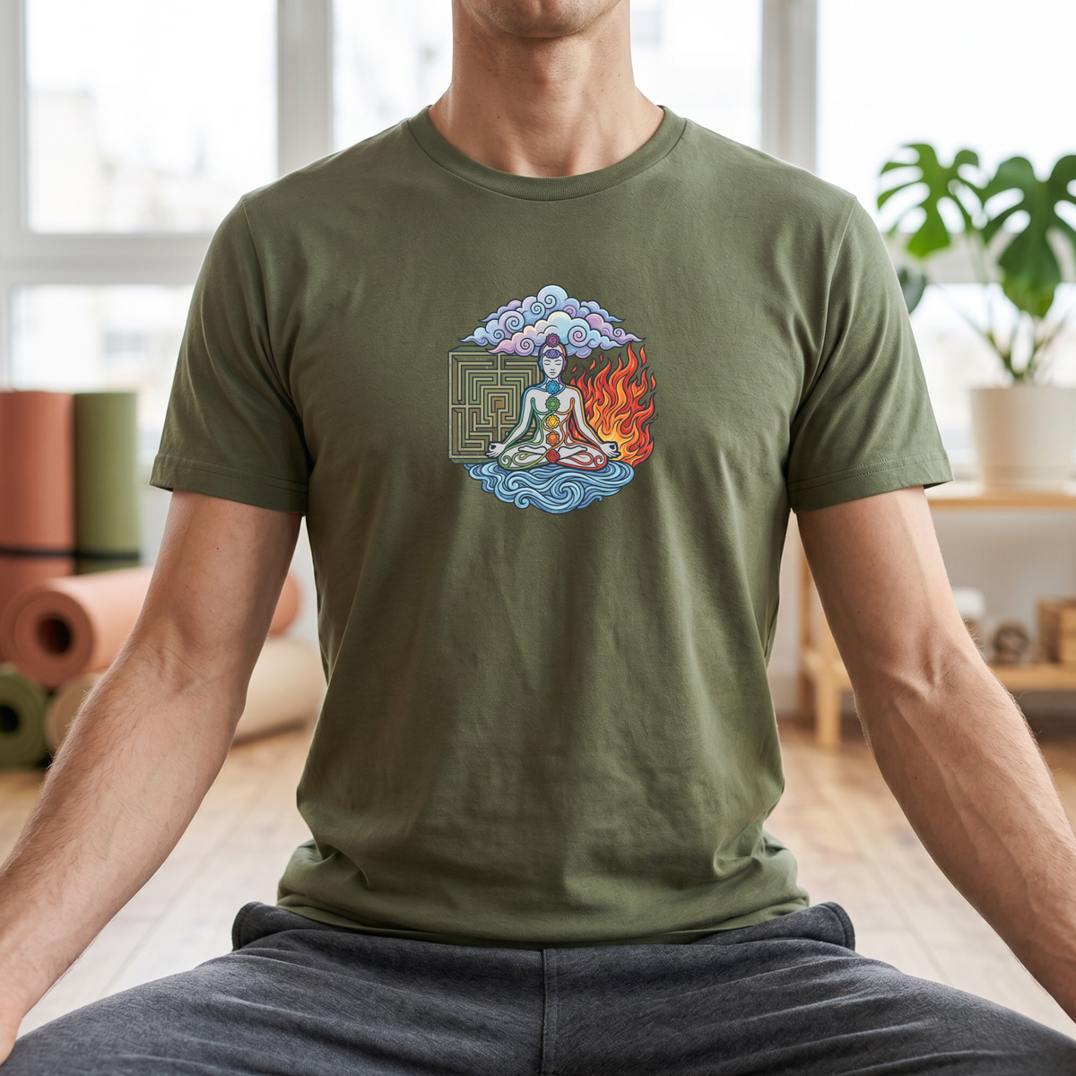 Four Element Chakras T-Shirt
