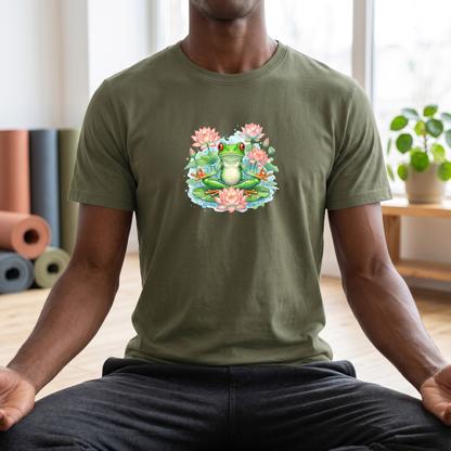 Watercolor Zen Tree Frog T-Shirt