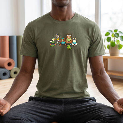 Yoga Animal Group T-Shirt