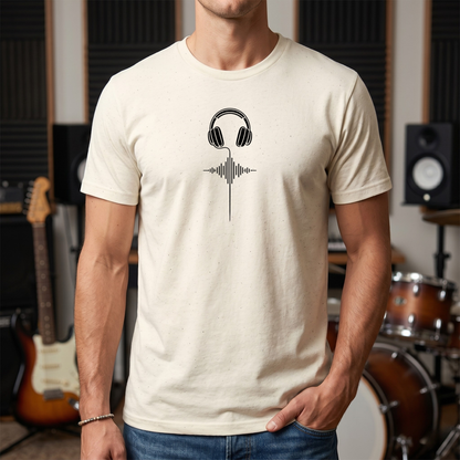Soundwave Cable Headphones T-Shirt