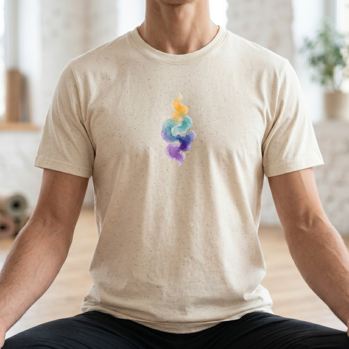 Watercolor Calm Aura Energy T-Shirt