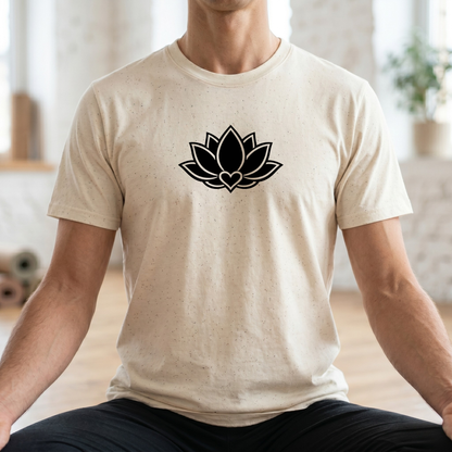 Minimalist Lotus Flower T-Shirt