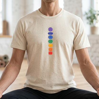 Vertical Color Chakras T-Shirt