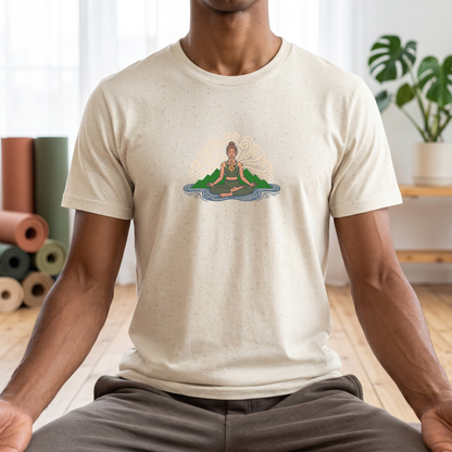 Elemental Harmony Lotus Pose T-Shirt