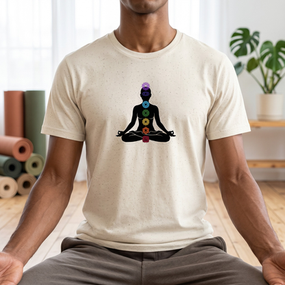 Chakras Lotus Pose T-Shirt