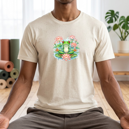 Watercolor Zen Tree Frog T-Shirt