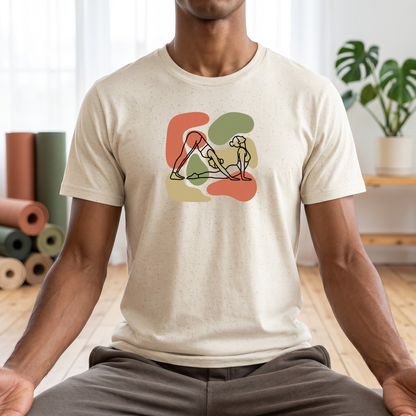 Line Art Yoga Poses T-Shirt