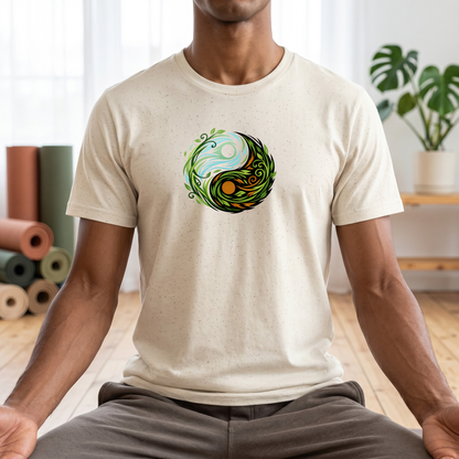 Wind & Leaves Yin Yang T-Shirt