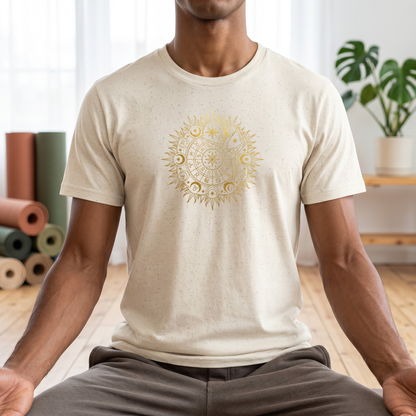 Signs Yoga Pose Mandala T-Shirt