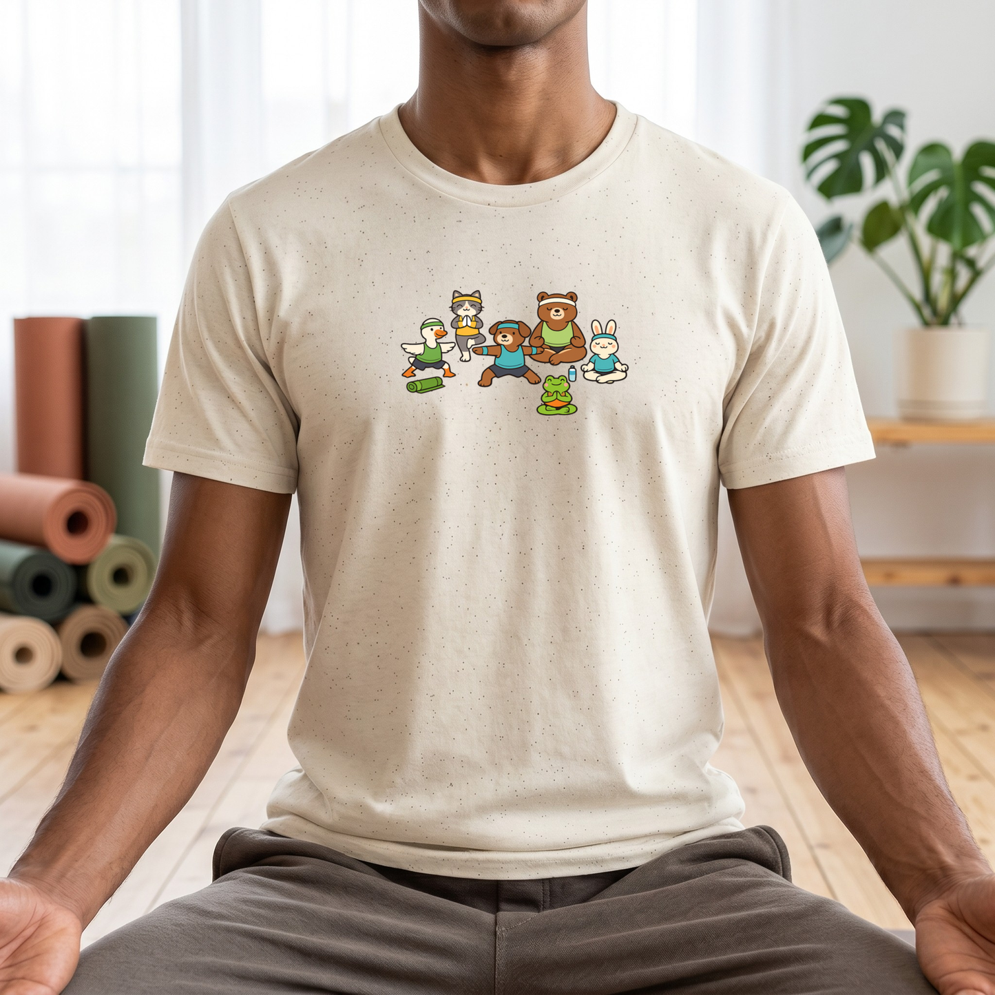 Yoga Animal Group T-Shirt