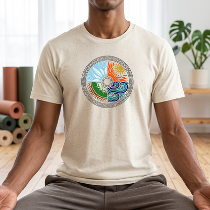 Four Elements Mandala T-Shirt