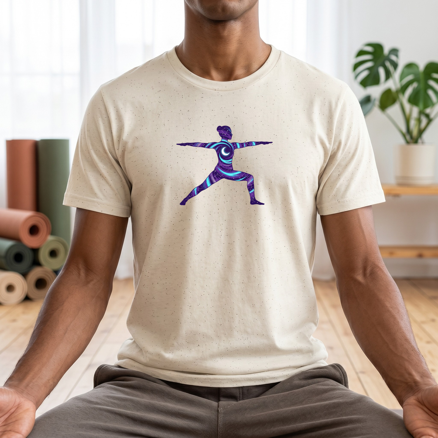 Cosmic Warrior Pose T-Shirt
