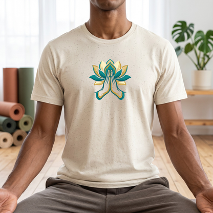 Lotus Flower and Hands T-Shirt