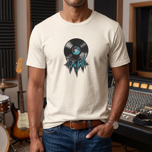 Melting Sound Vinyl T-Shirt