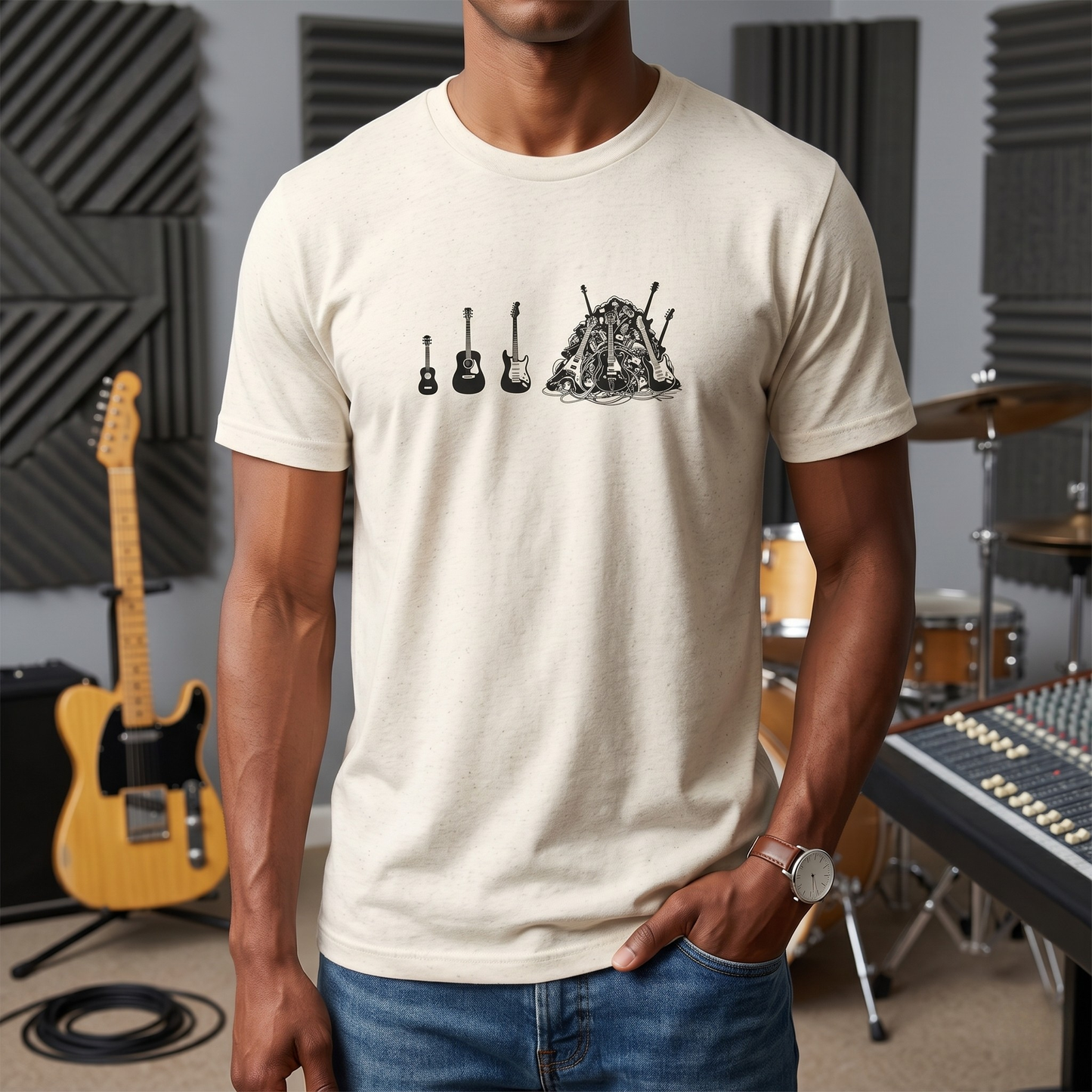 Guitarist Evolution T-Shirt
