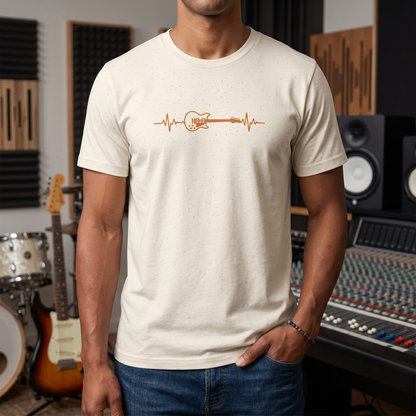 Heartbeat Guitar T-Shirt