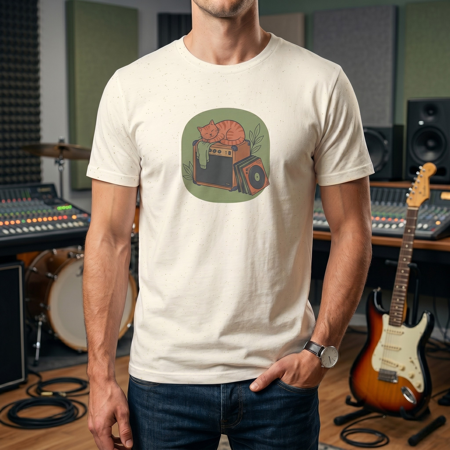 Cat & Amp T-Shirt