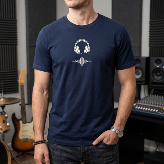 Soundwave Cable Headphones T-Shirt