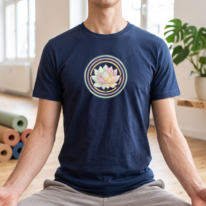 Watercolor Pastel Lotus Flower T-Shirt