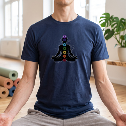 Chakras Lotus Pose T-Shirt