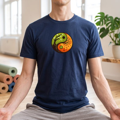 Season Trees Yin Yang T-Shirt
