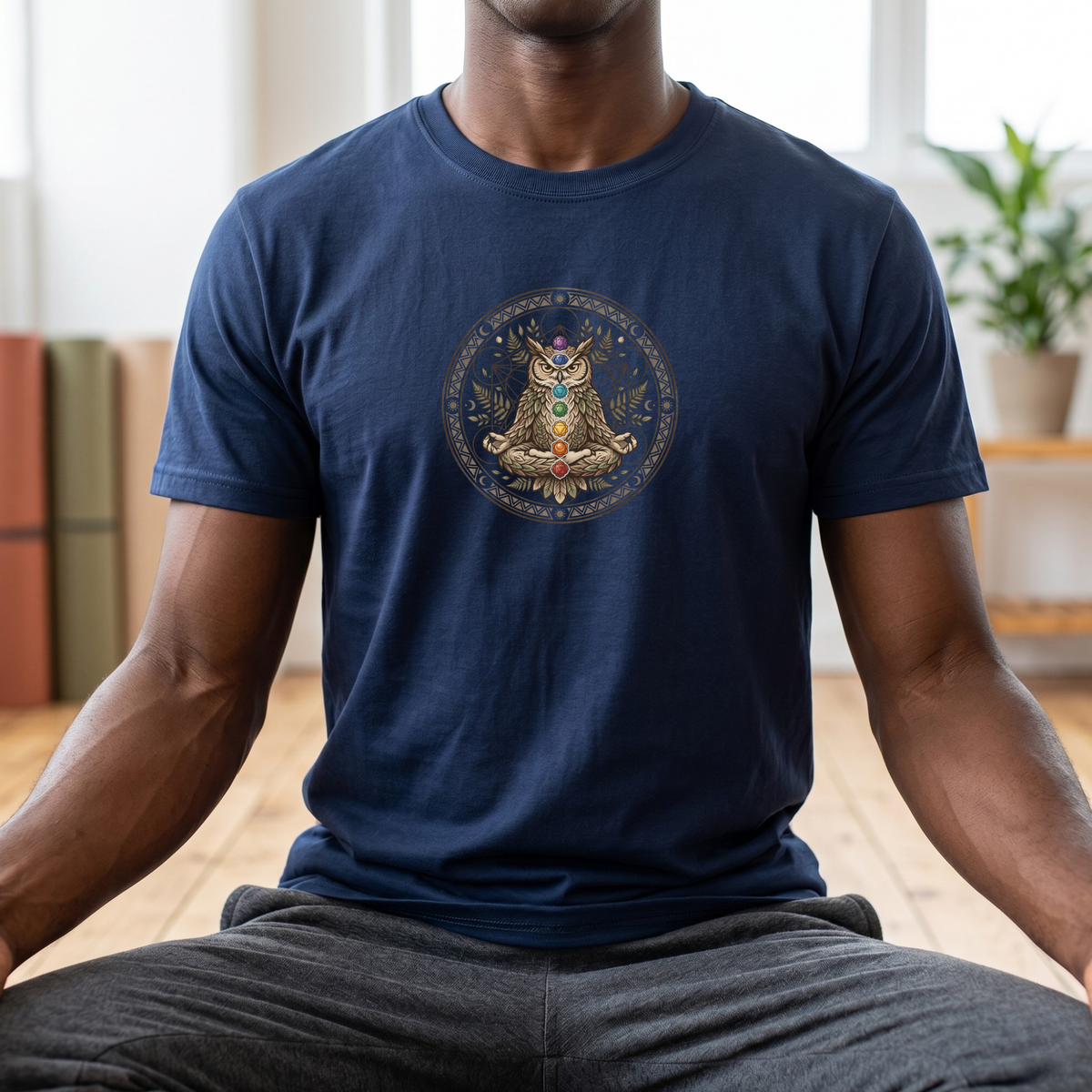 Chakra Alignment Owl T-Shirt